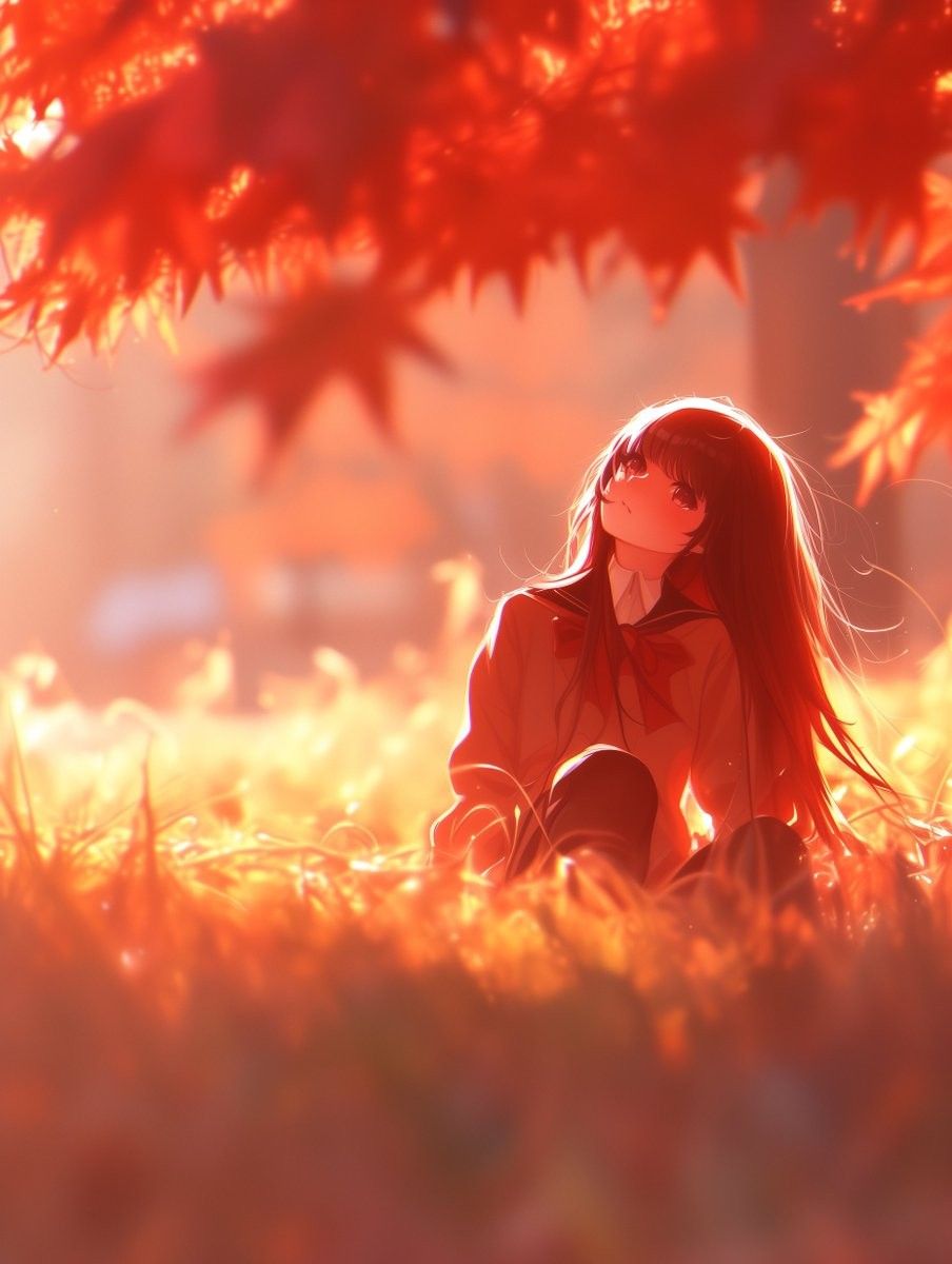 Developer Card Autumn Maple Backdrop